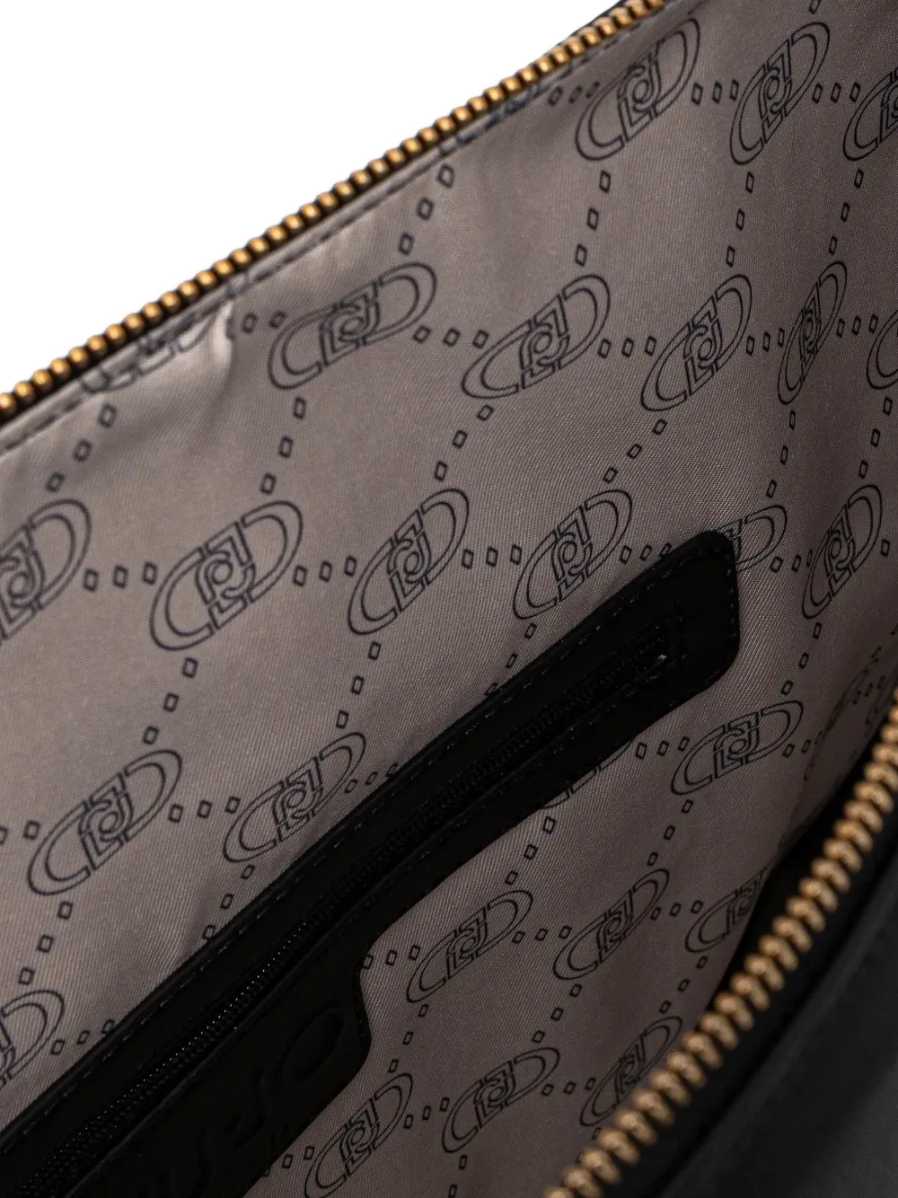 LIU JO Shopper verfraaid met ketting Zwart