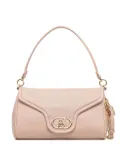 LIU JO flap-front lock-detail shoulder bag - Pink
