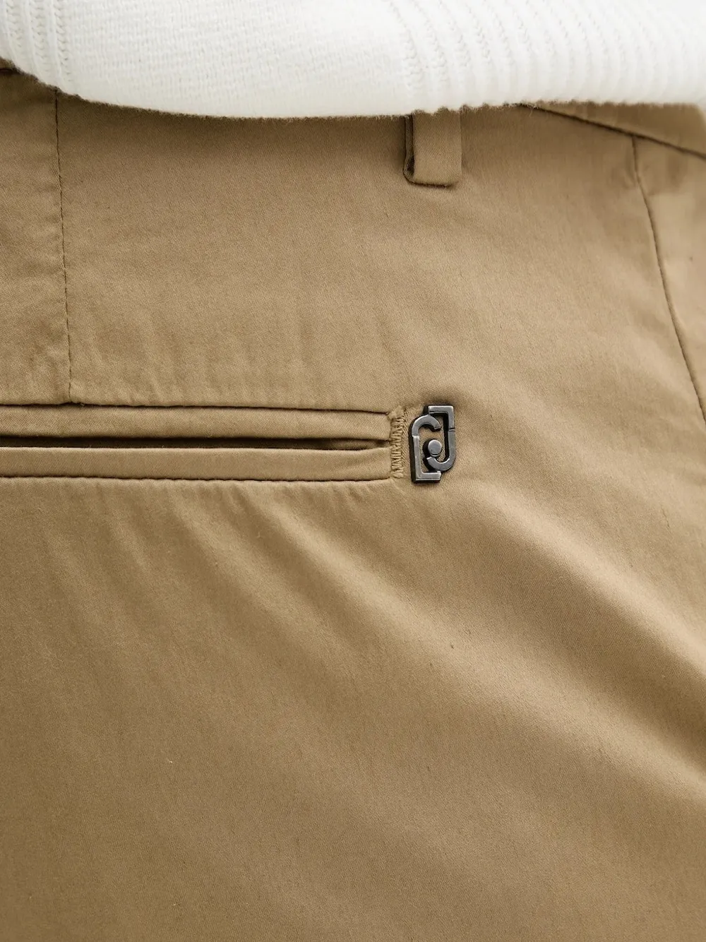 LIU JO welt-pocket cuffed trousers Bruin