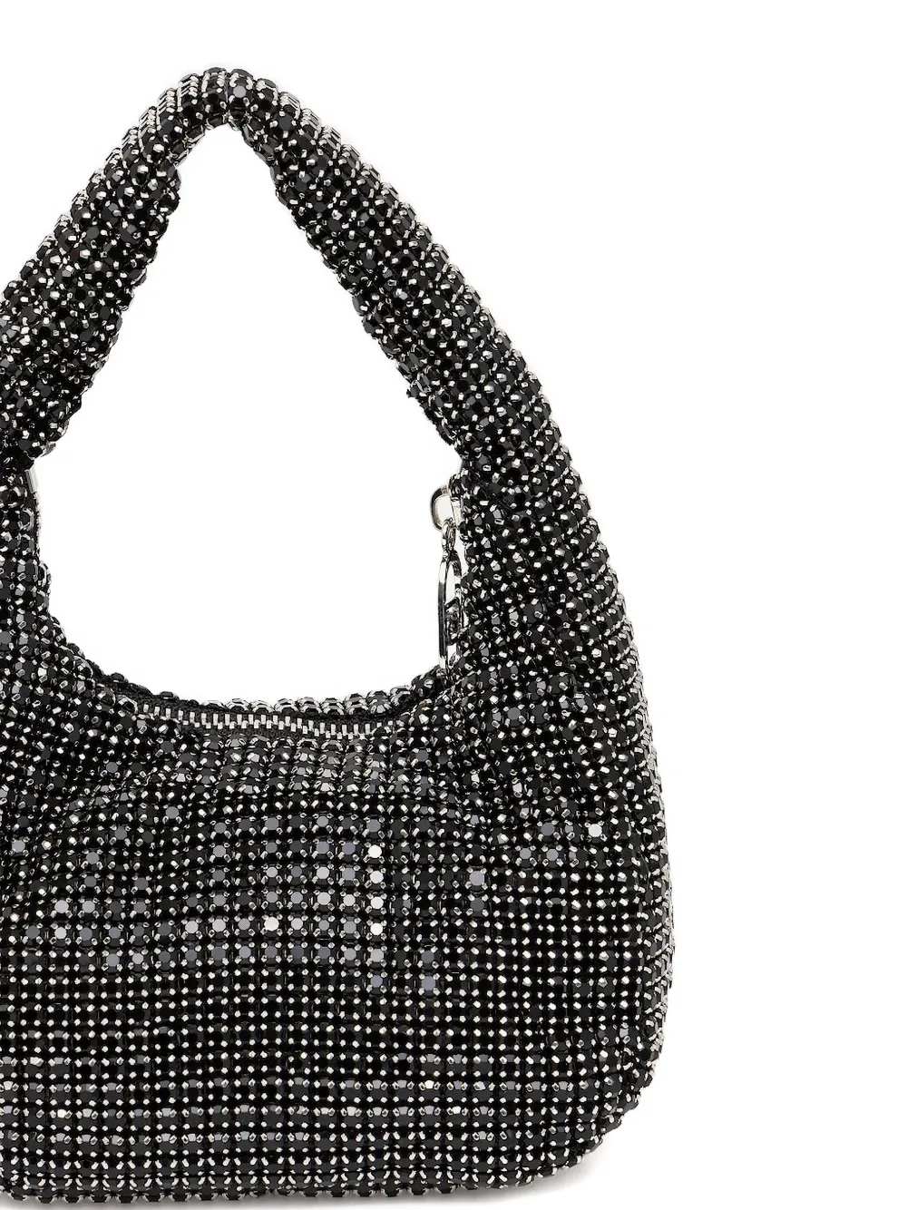 Liu •jo Mini Embellished Shoulder Bag In Black