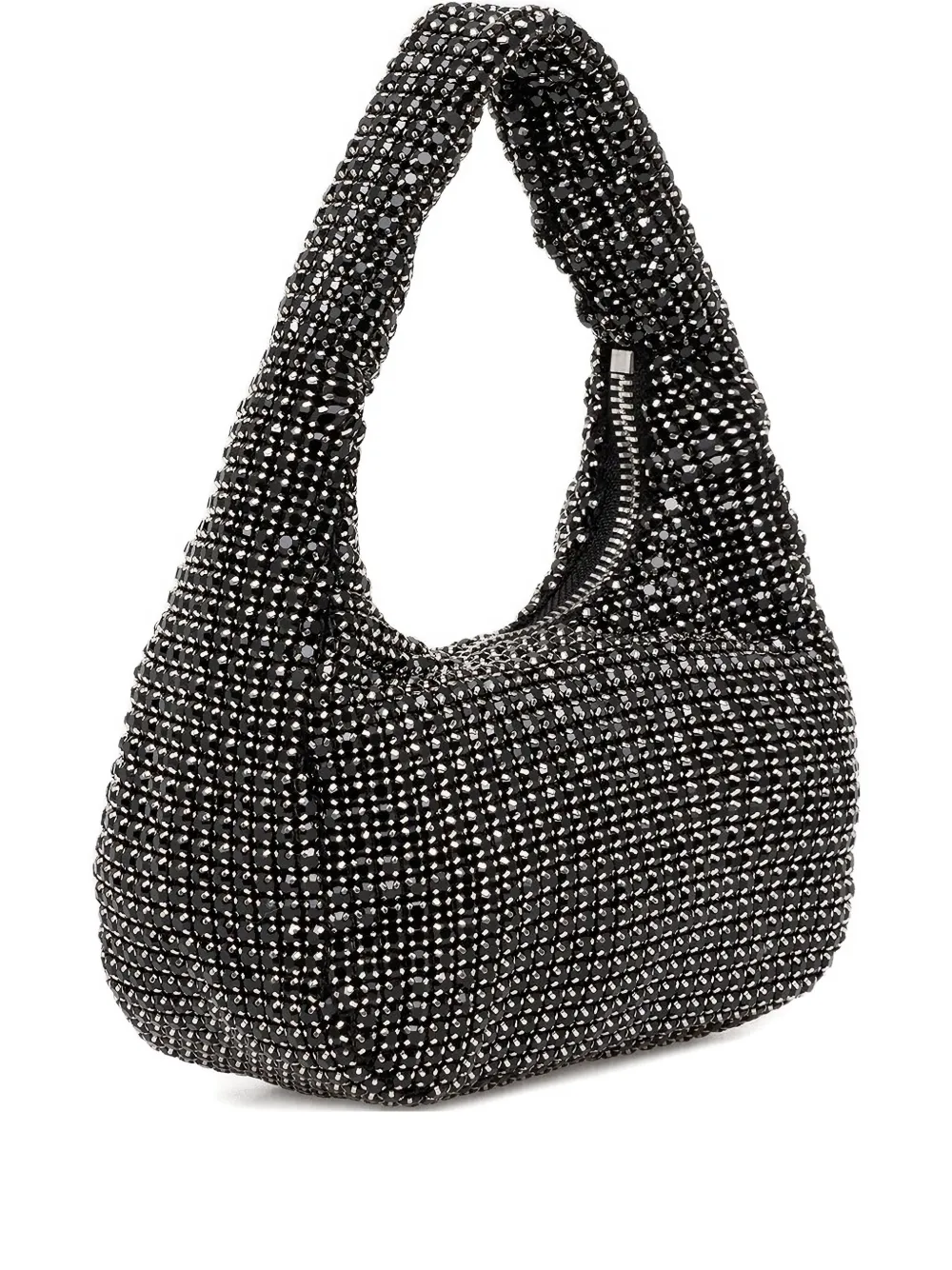 Liu •jo Mini Embellished Shoulder Bag In Black
