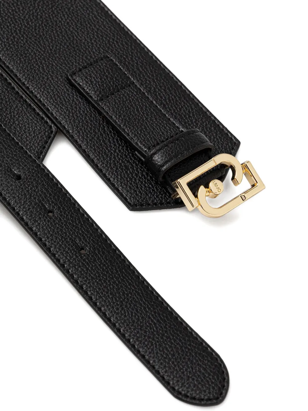 LIU JO logo-plaque wide belt | Image 2