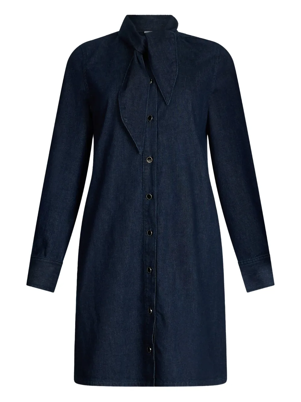 Denim shirt dress
