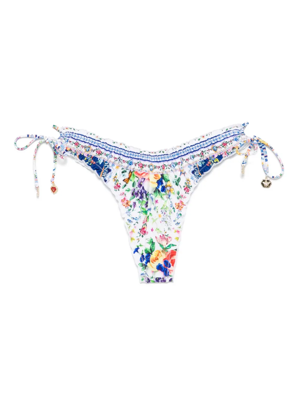 Camilla Bikinislip met all-over print Wit