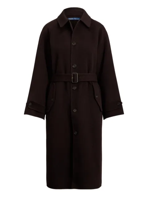 Polo Ralph Lauren belted wool-cashmere blend coat