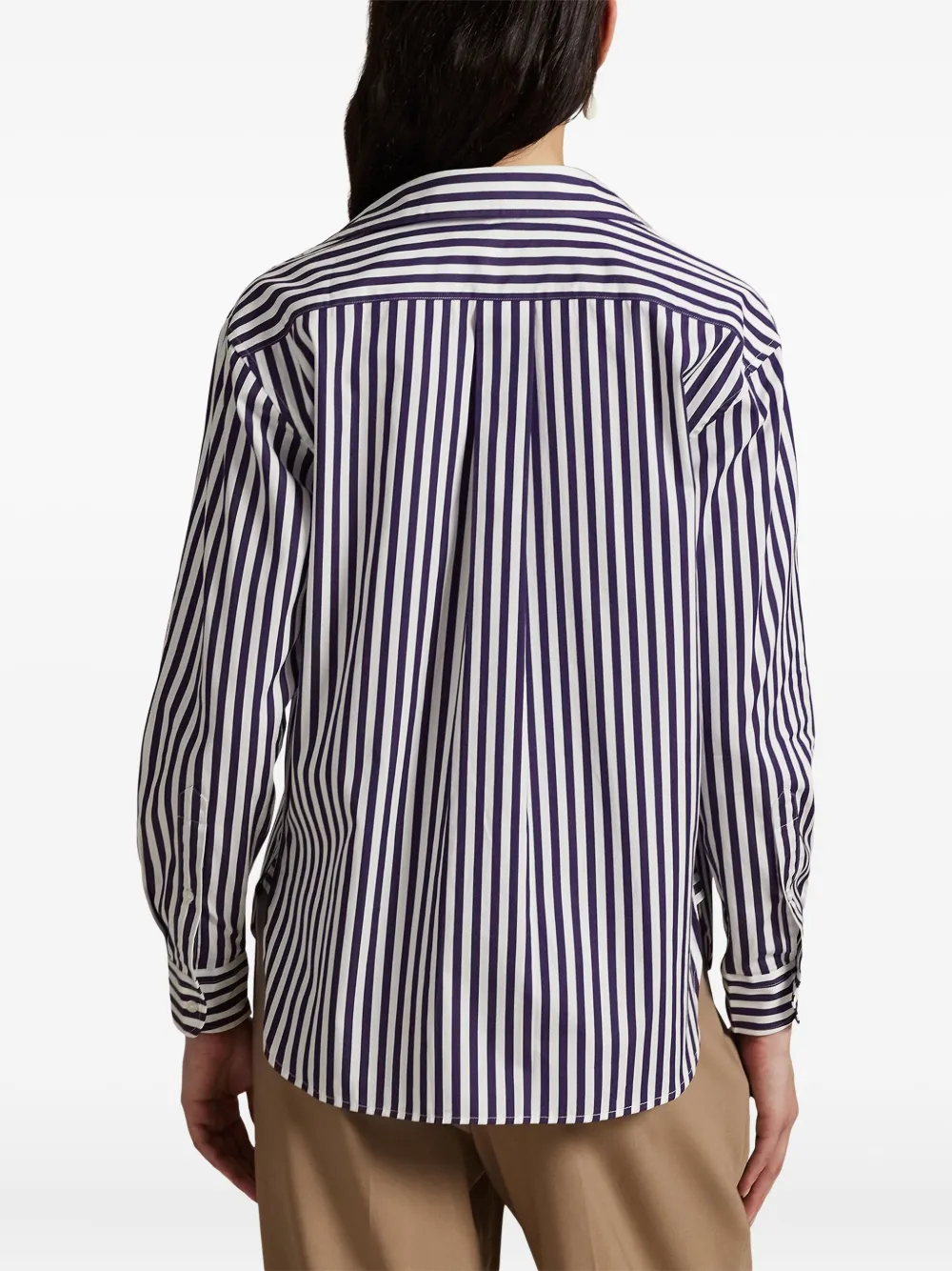 Polo Ralph Lauren Gestreept shirt Paars