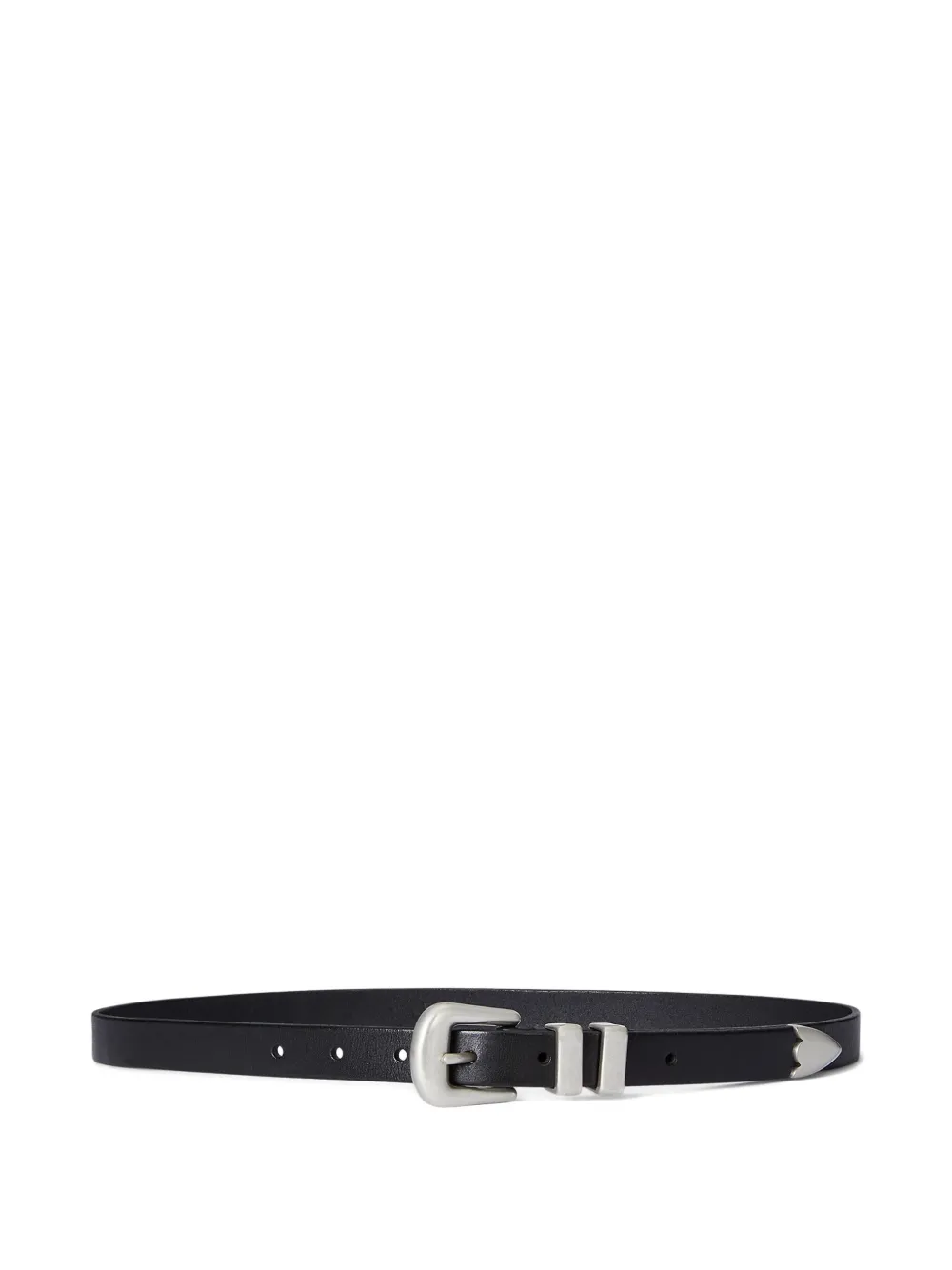 Polo Ralph Lauren Leren riem Zwart