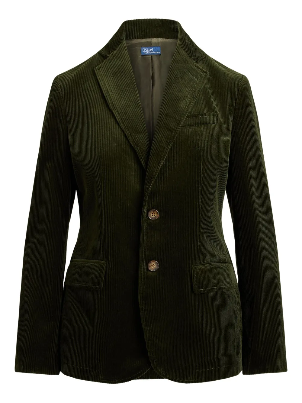 Polo Ralph Lauren RL67 ribfluwelen blazer Groen