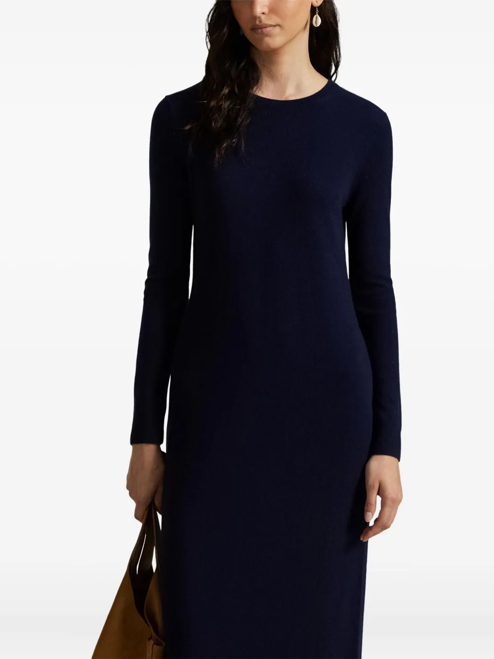 Polo Ralph Lauren Jurk met lange mouwen Blauw