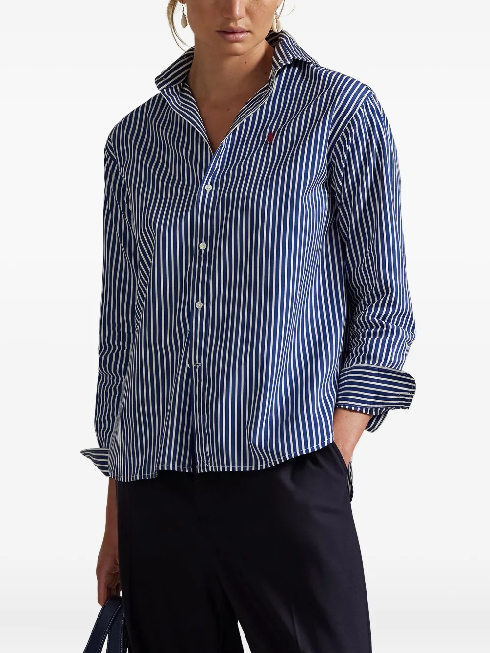 Polo Ralph Lauren Gestreept overhemd Blauw