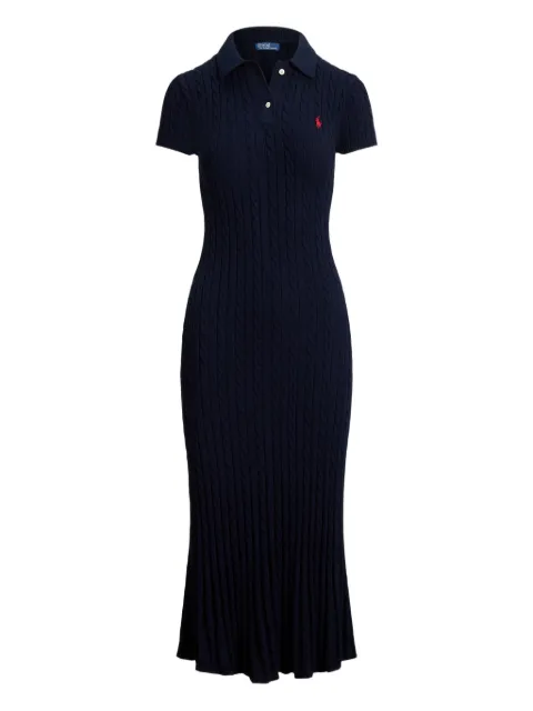 Polo Ralph Lauren cable-knit polo dress