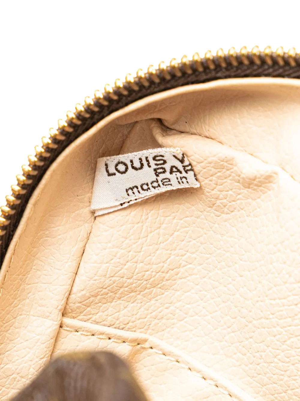 Pre-owned Louis Vuitton 1998 Monogram Trousse Toilette 23 Clutch Bag In Brown