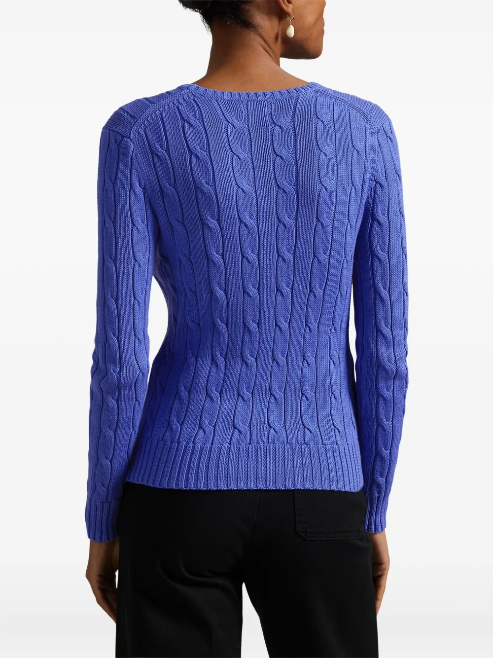 Polo Ralph Lauren Kabelgebreide trui Blauw
