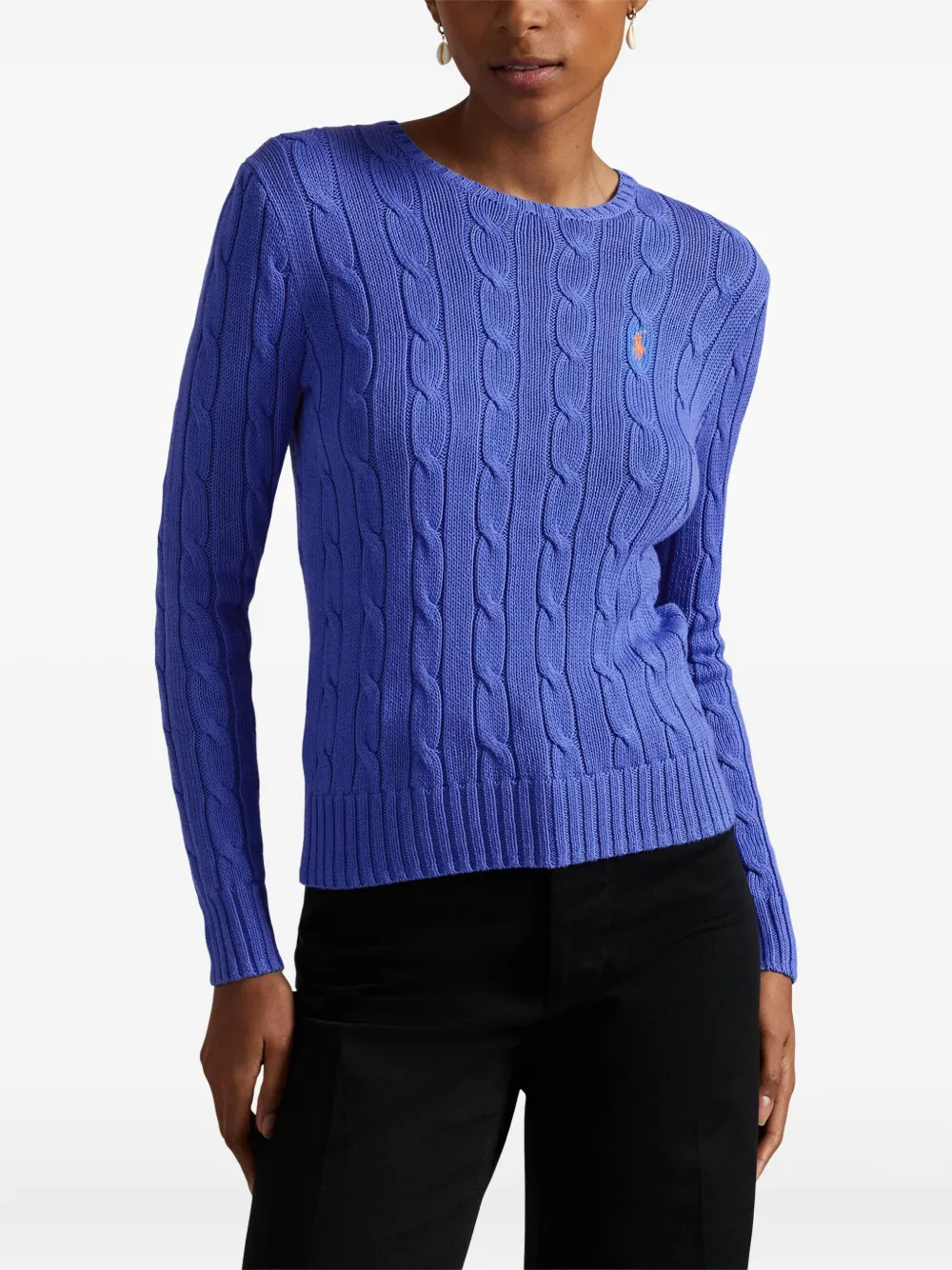 Polo Ralph Lauren Kabelgebreide trui Blauw