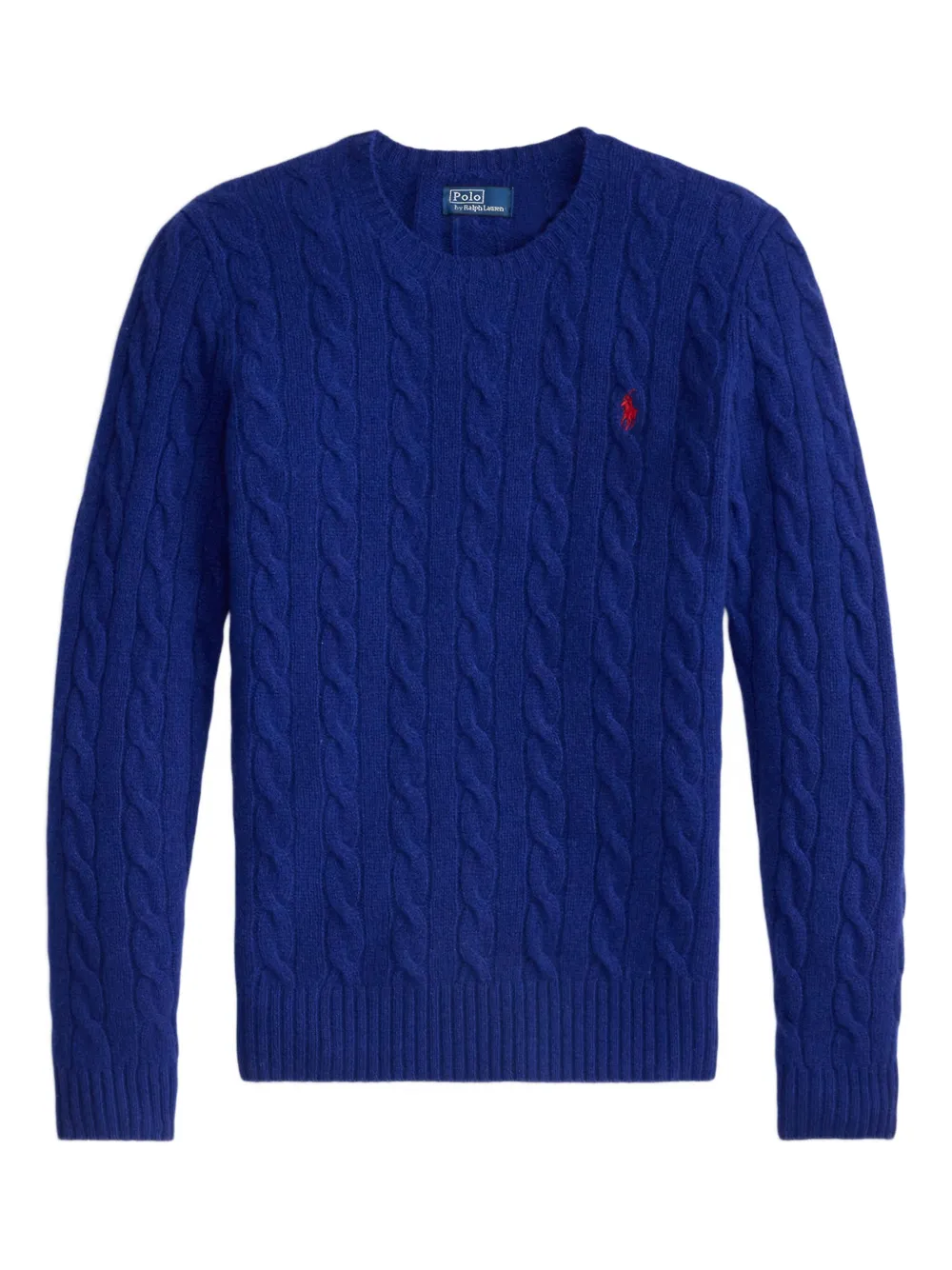 Polo Ralph Lauren cable-knit wool pullover | Blue | Image 1