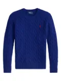Polo Ralph Lauren cable-knit wool pullover - Blue