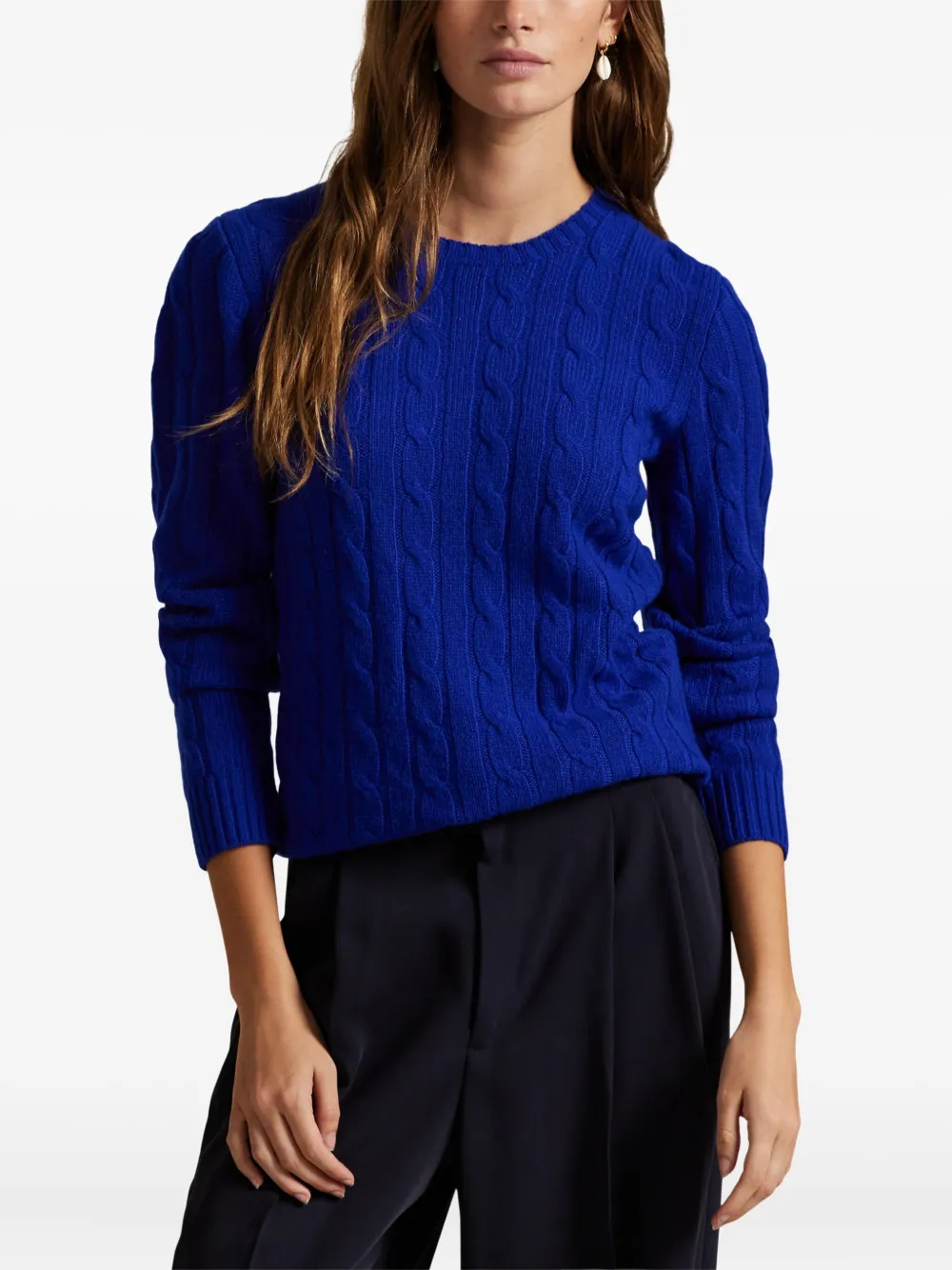 Polo Ralph Lauren Kasjmier sweater Blauw