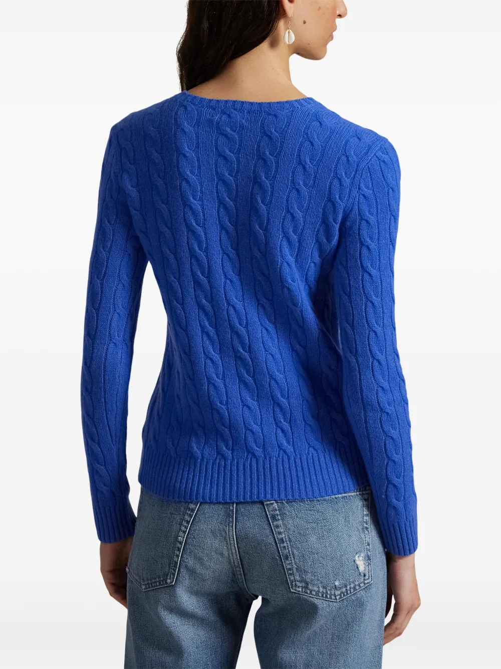 Polo Ralph Lauren Kabelgebreide trui Blauw