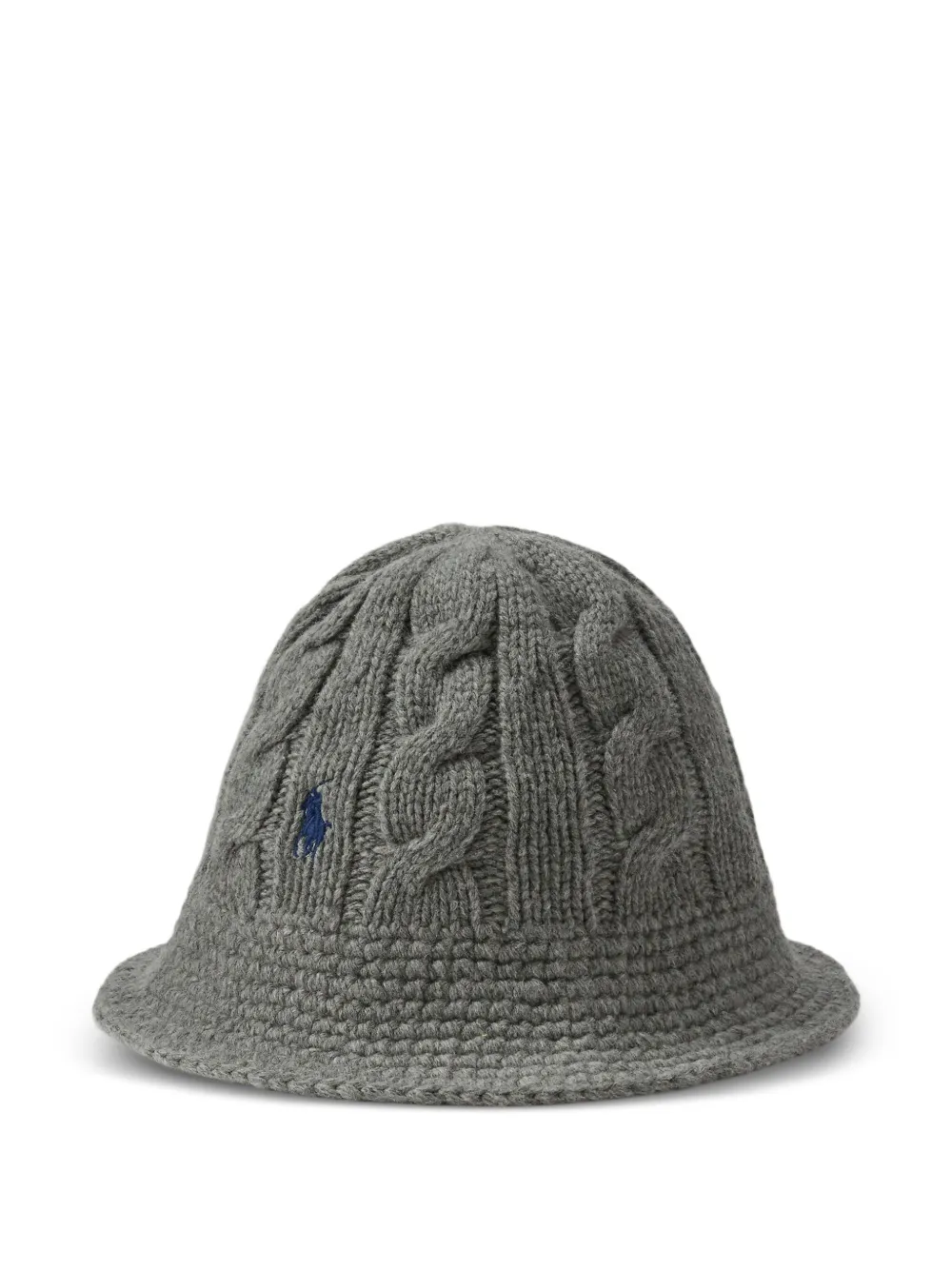 Polo Ralph Lauren Kabelgebreide vissershoed Grijs