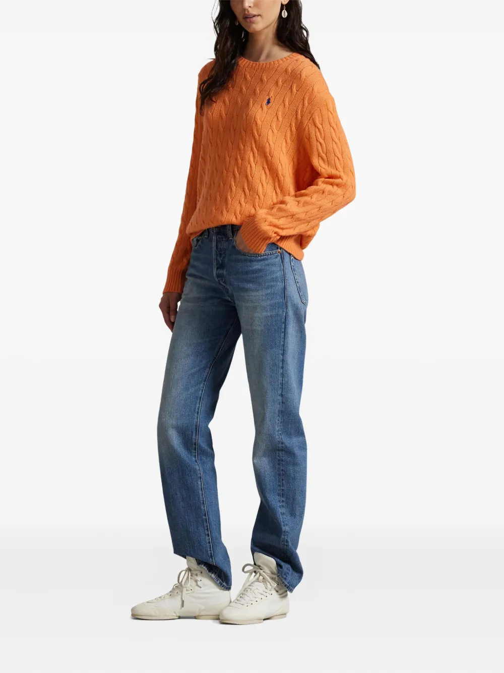 Polo Ralph Lauren Kabelgebreide trui Oranje