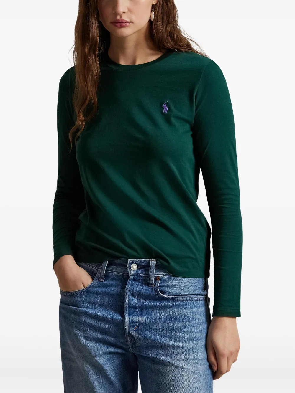 Polo Ralph Lauren T-shirt met logo Groen