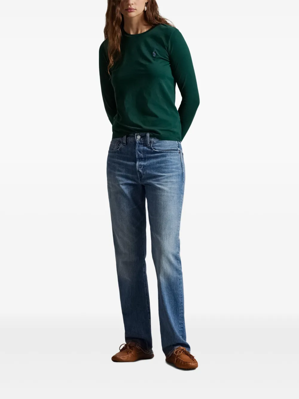 Polo Ralph Lauren T-shirt met logo Groen