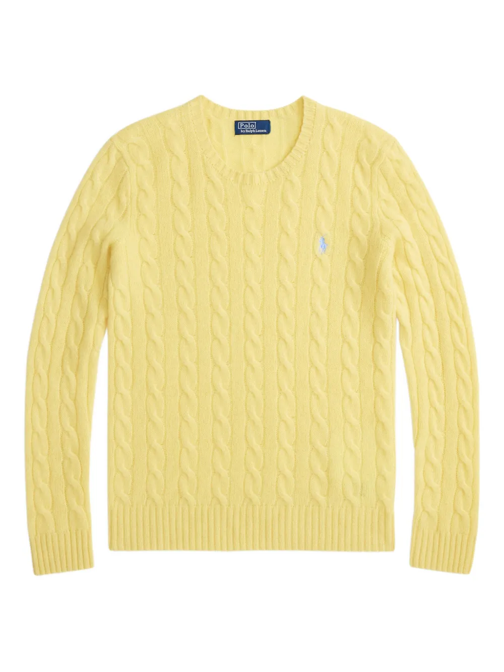 Polo Ralph Lauren Kabelgebreide trui Geel
