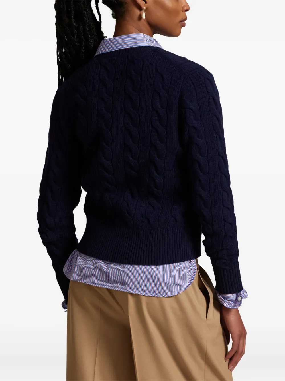 Polo Ralph Lauren Kabelgebreid vest Blauw