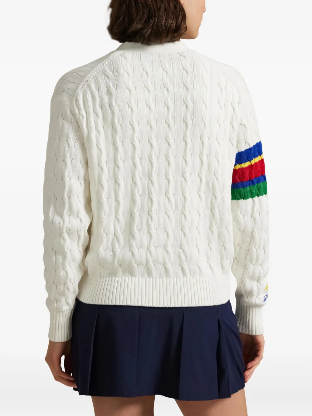 Polo Ralph Lauren Kabelgebreid vest Wit