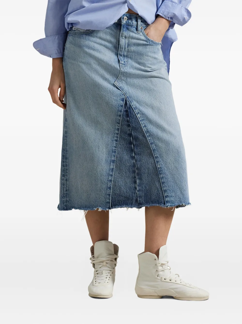 Polo Ralph Lauren Denim mini-rok Blauw