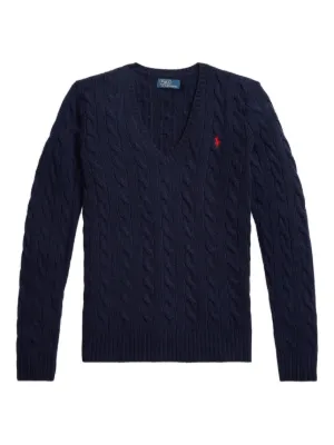 Polo Ralph Lauren ケーブルニットセーター Polo Ralph Lauren ケーブルニット セーター | ブルー | FARFETCH JP