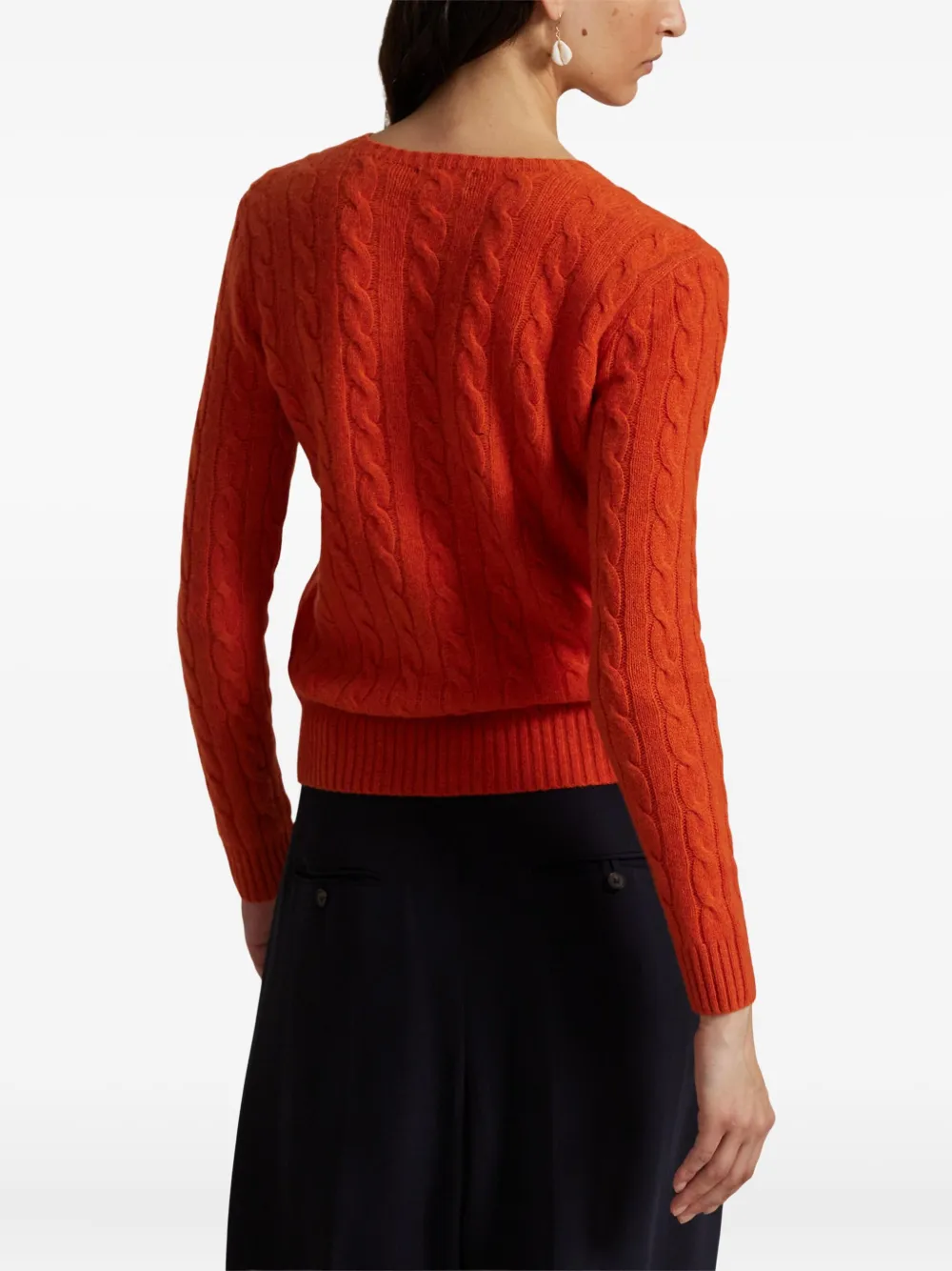 Polo Ralph Lauren Kabelgebreide trui Oranje