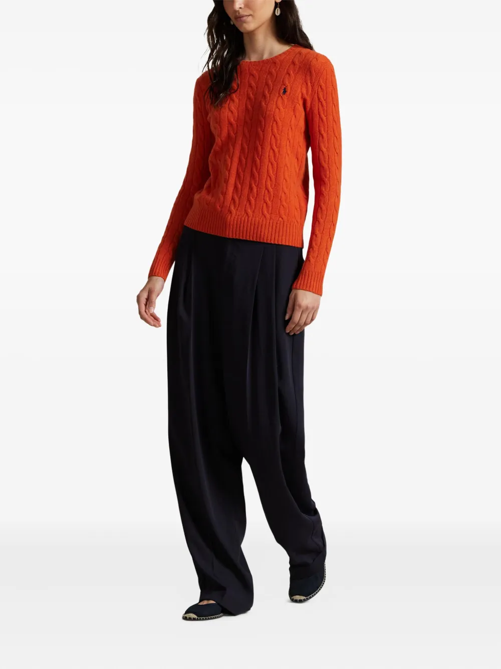 Polo Ralph Lauren Kabelgebreide trui Oranje