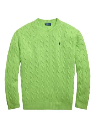 Polo Ralph Lauren ケーブルニット セーター | グリーン | FARFETCH JP