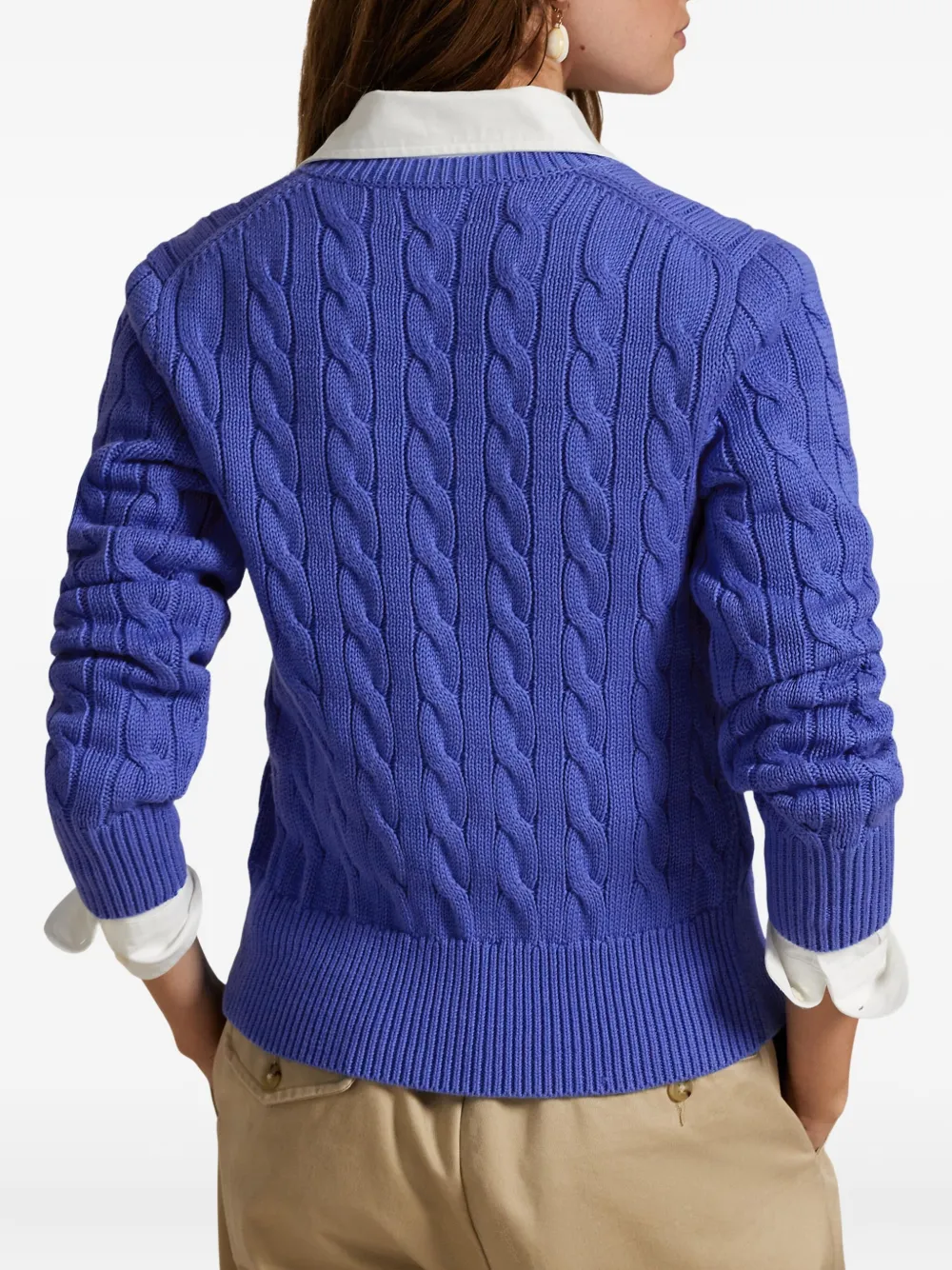 Polo Ralph Lauren Kabelgebreid vest Blauw