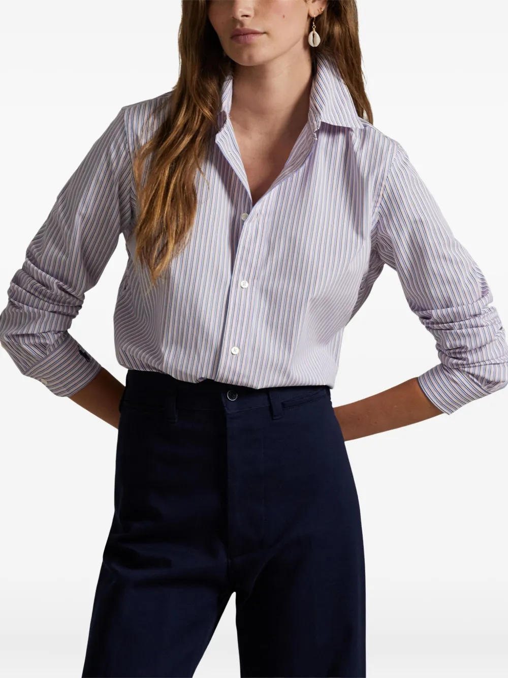 Polo Ralph Lauren Gestreept blouse Roze