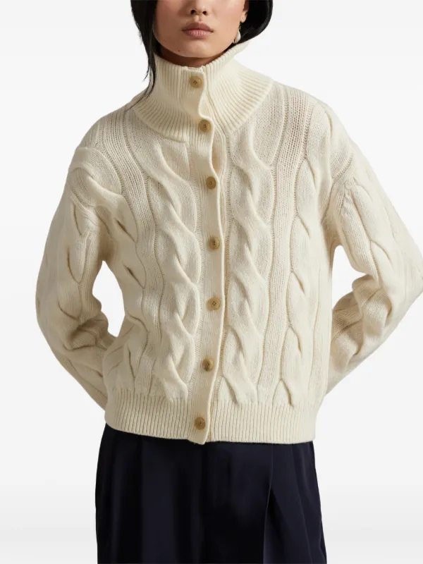 LAUREN RALPH LAURENカーディガン Buy Lauren Ralph Lauren Lauren Navy Ralhan Cable Knit Cotton