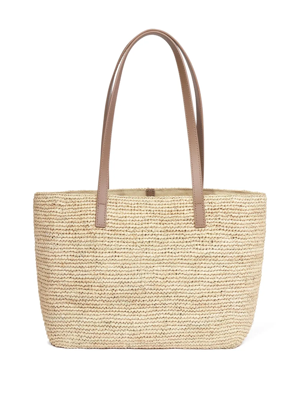MC2 Saint Barth Kids medium City shoulder bag Beige