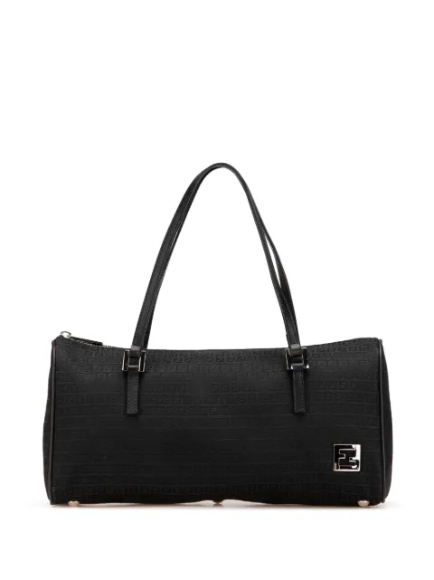Fendi Pre-Owned 2000-2010 Micro Zucchino Canvas Bauletto handbag