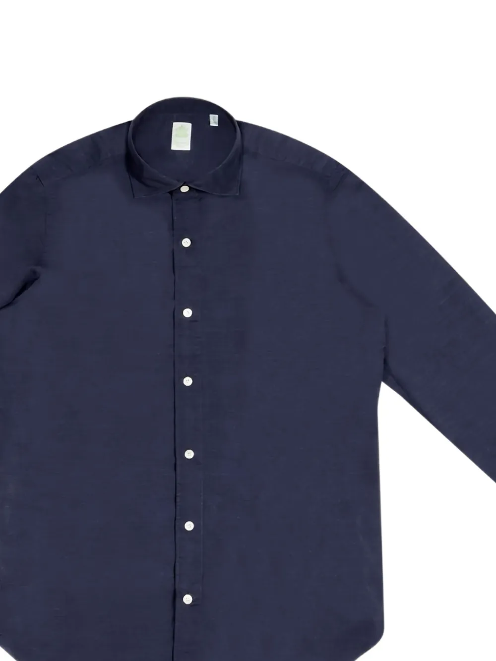 Finamore 1925 Napoli buttoned shirt - Blauw