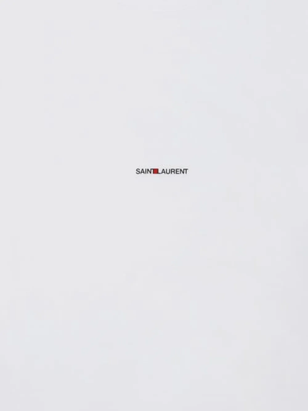 Saint Laurent playera con detalle del logo | Playeras y jerséis | Image 2