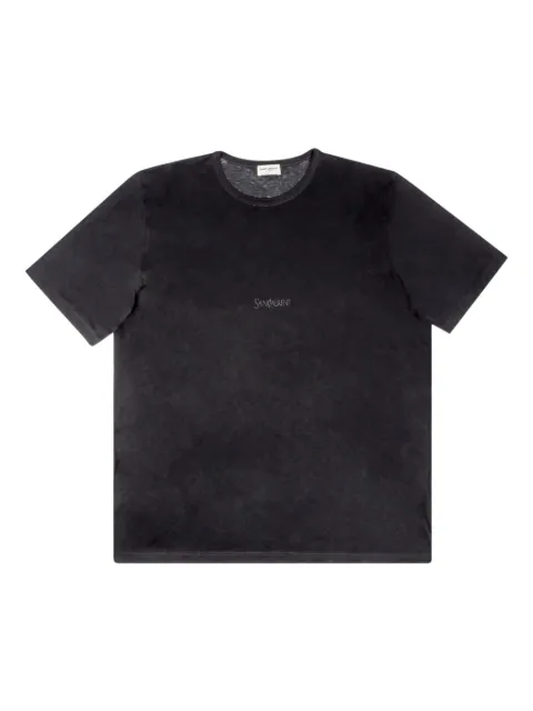 Saint Laurent Saint Laurent logo detail T-shirt