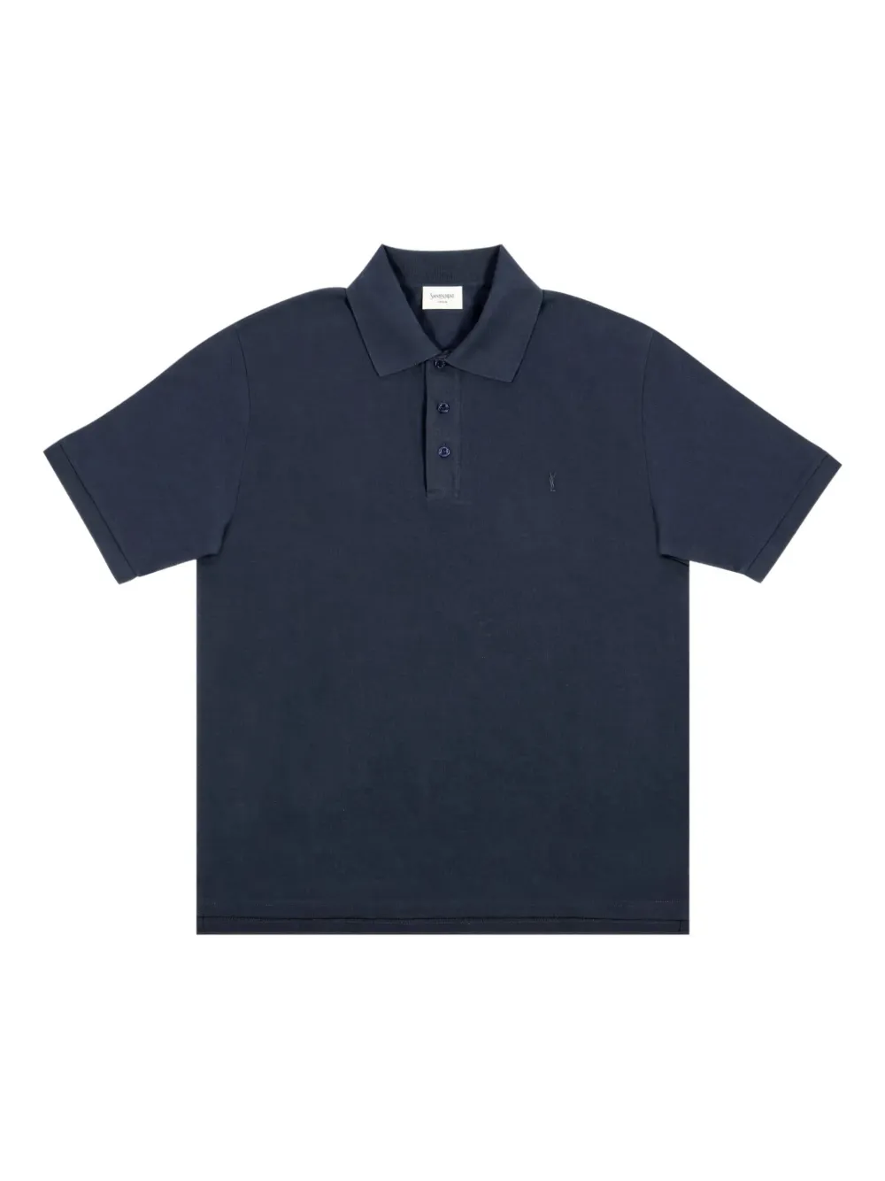 Saint Laurent playera tipo polo CASSANDRE | azul | Image 1