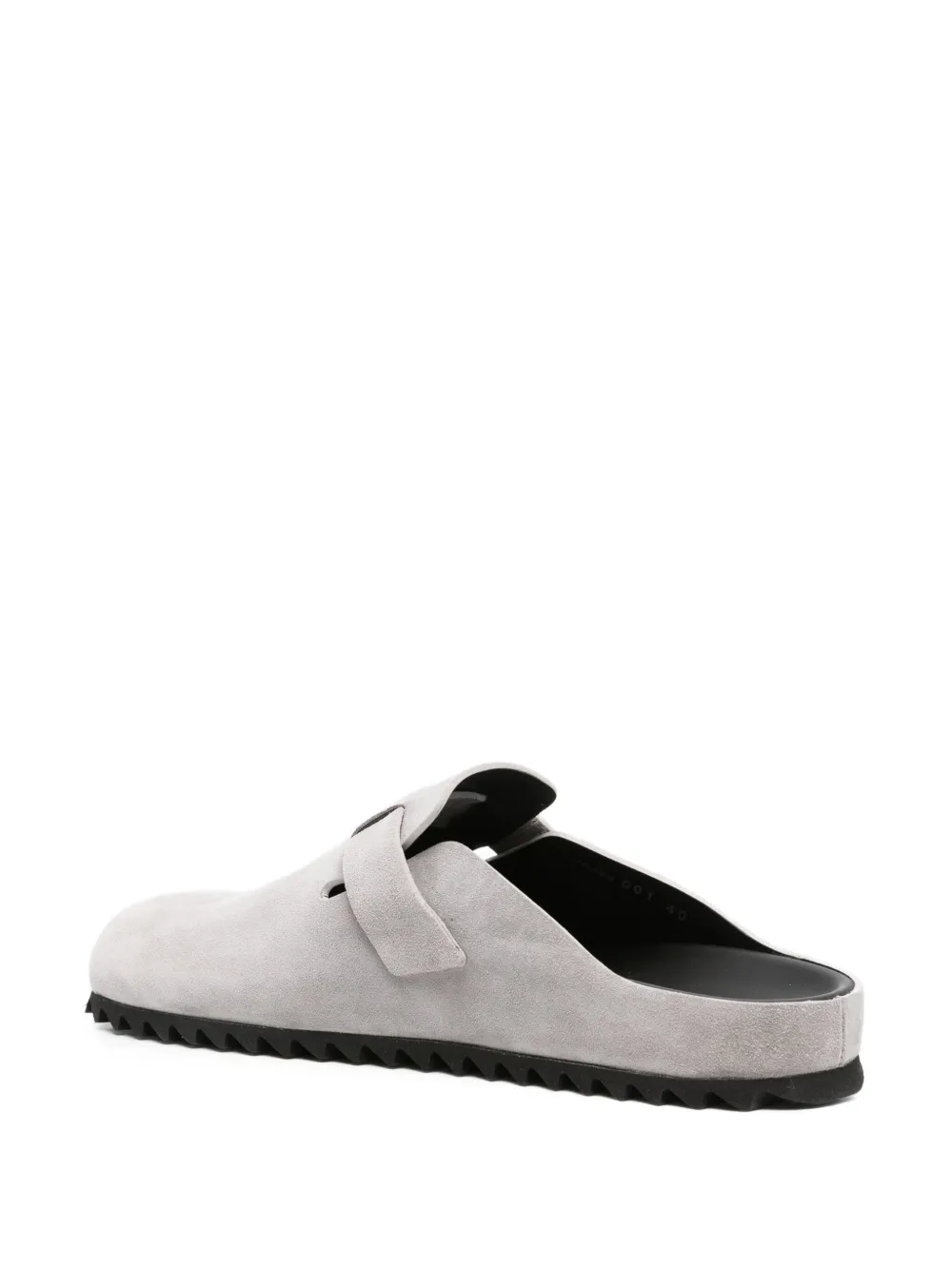 Officine Creative suede slippers Grey