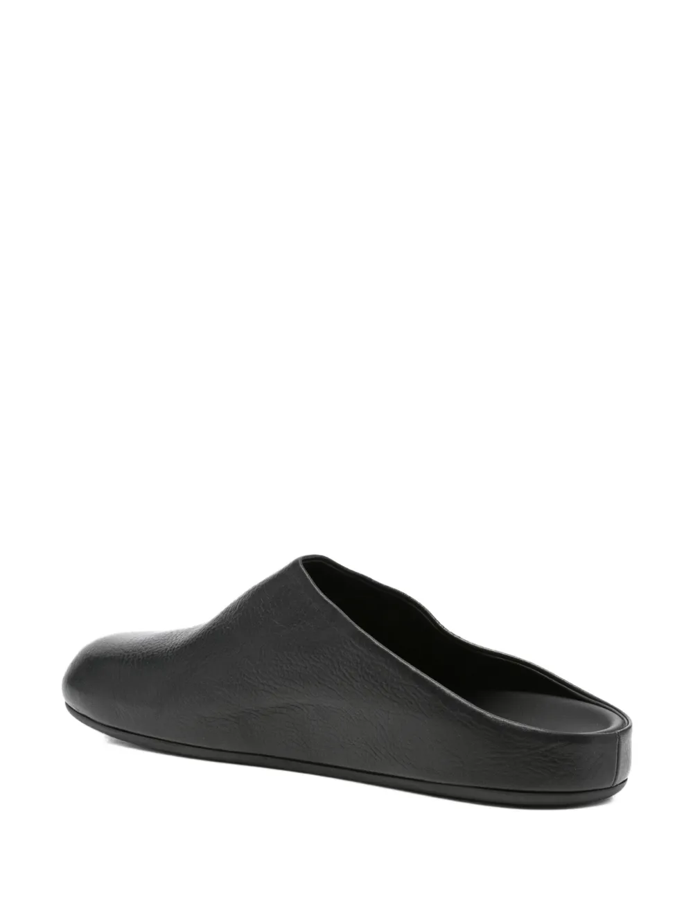 Officine Creative slip-on leather mules Black