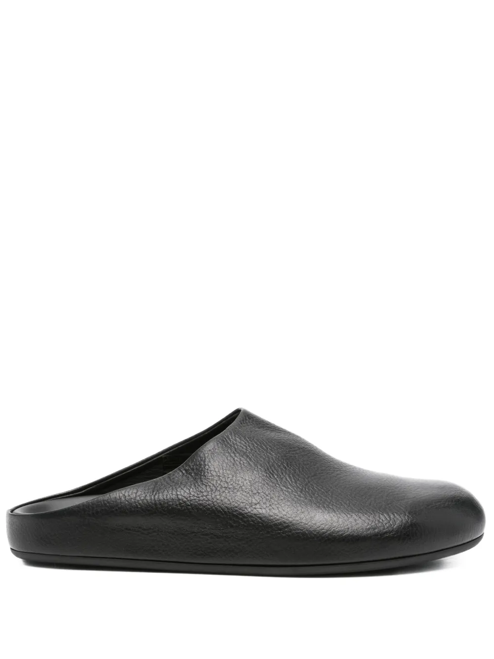 Officine Creative slip-on leather mules Black