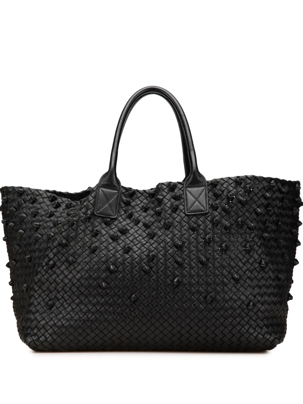 2012-2024 Limited Edition Medium Lambskin Intreccio Knotted Cabat tote bag