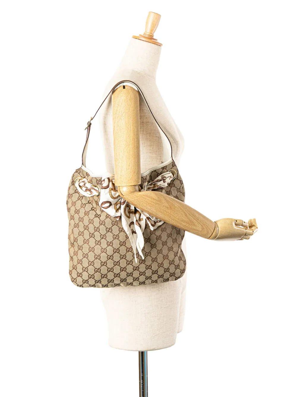 Gucci Pre-Owned 2000-2015 GG Canvas Positano hobo bag | Pre-Owned | Image 2