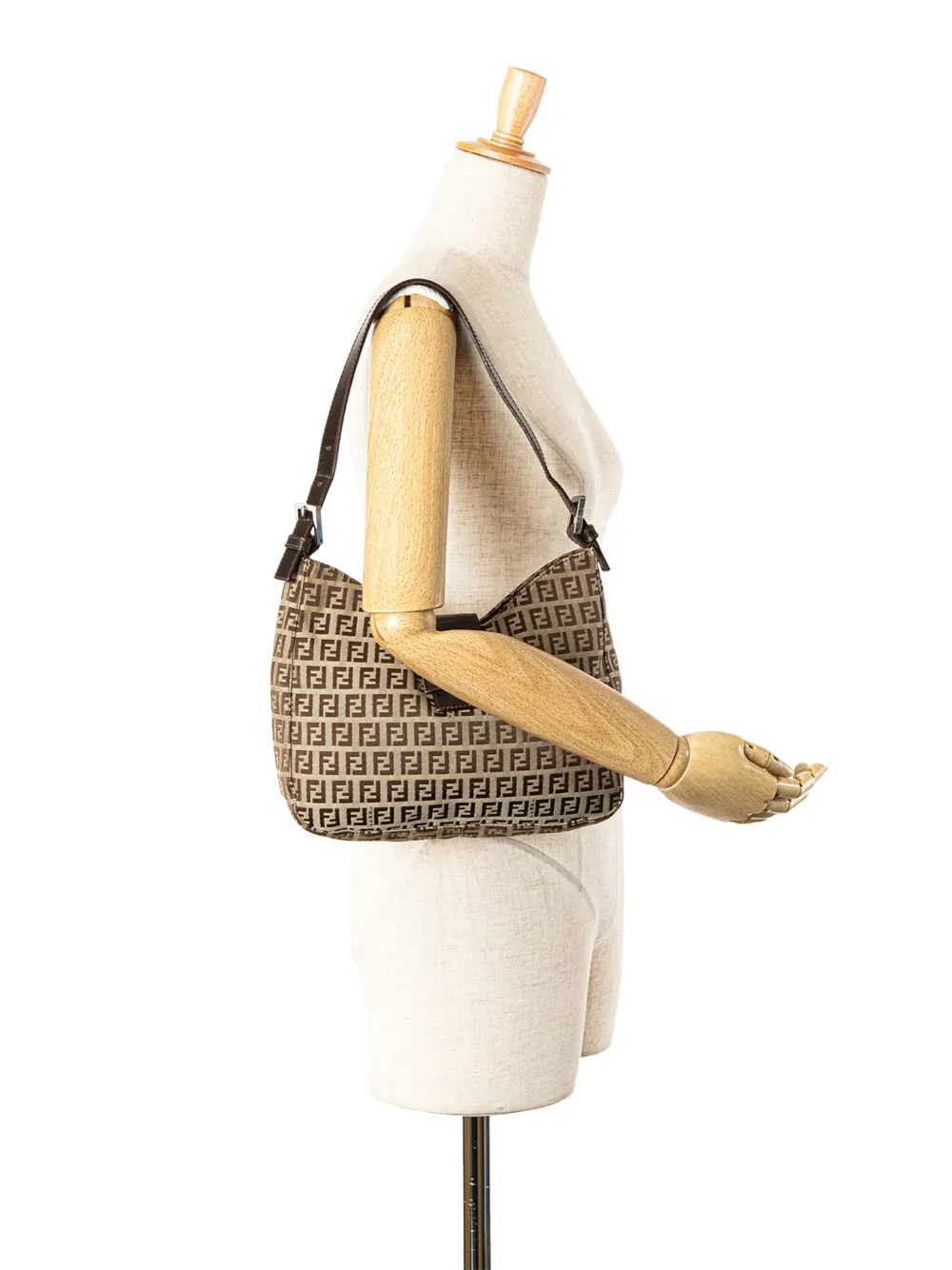 Fendi Pre-Owned 2000-2010 Zucchino Canvas shoulder bag | Pre-Owned | Image 2