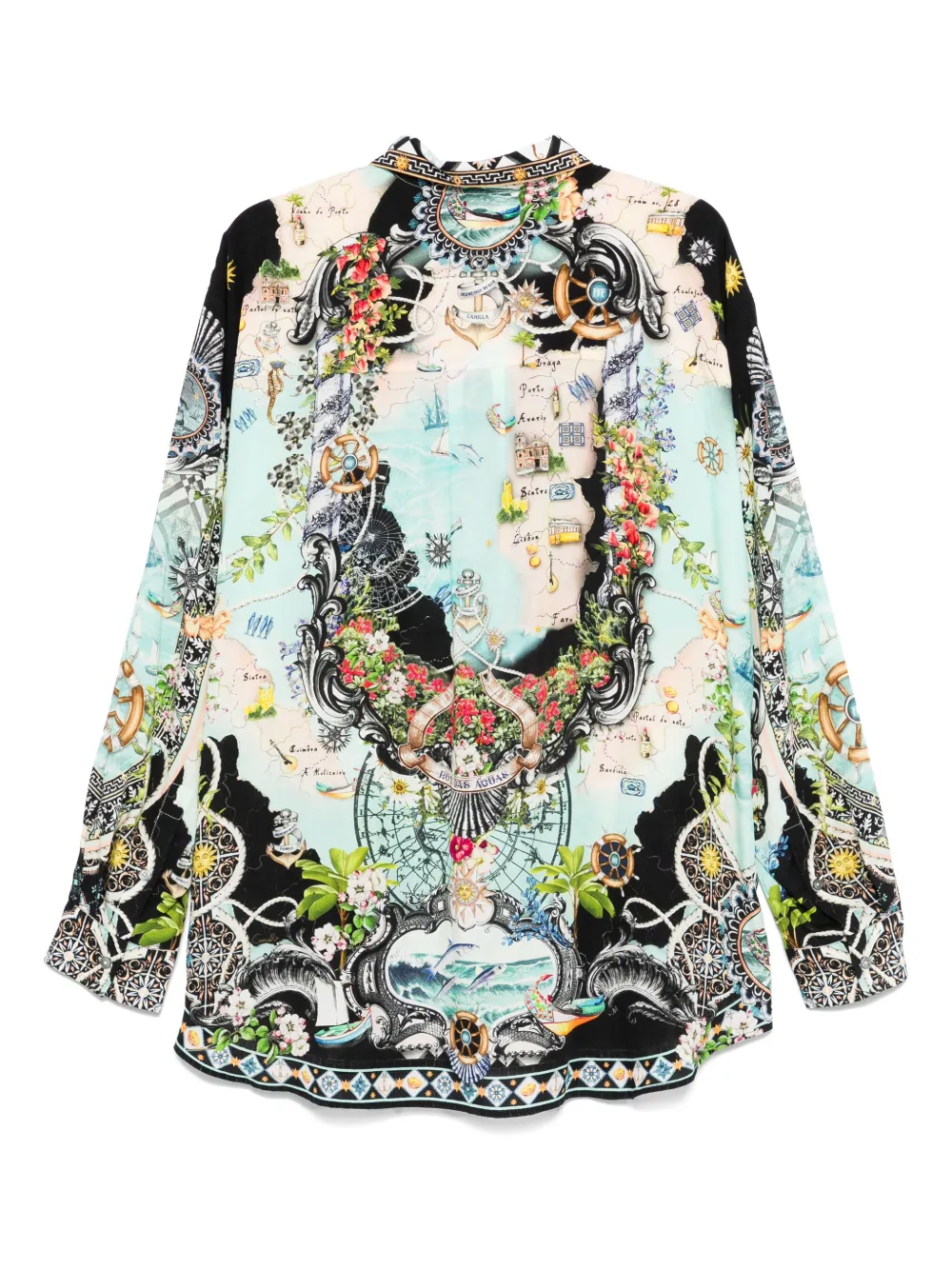 Camilla Oversized overhemd - Zwart